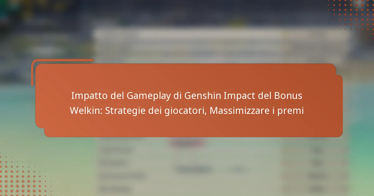 Impatto del Gameplay di Genshin Impact del Bonus Welkin: Strategie dei giocatori, Massimizzare i premi